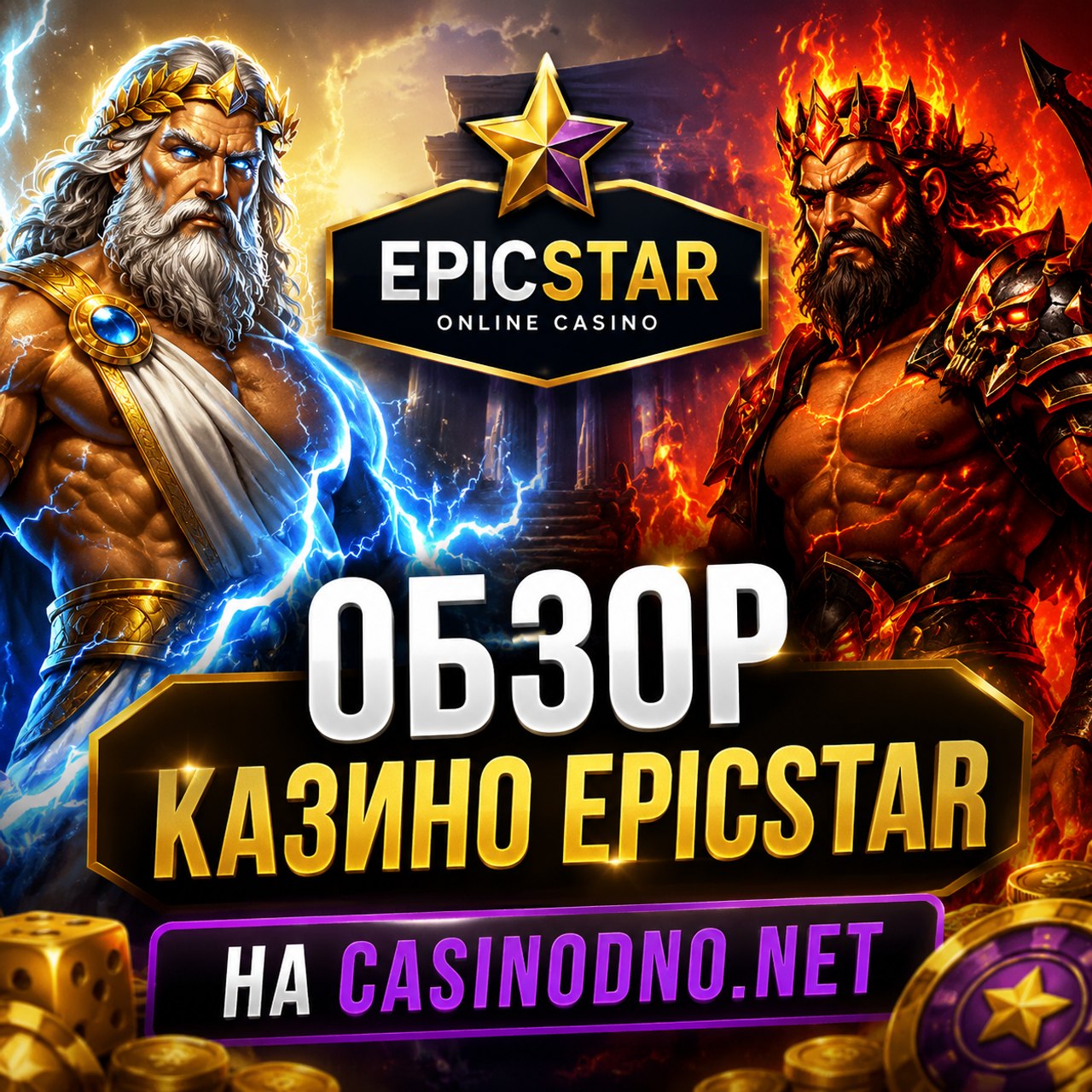 Обзор казино EpicStar — пиздатый новичок или проходная помойка? Разбор от Casinodno.net